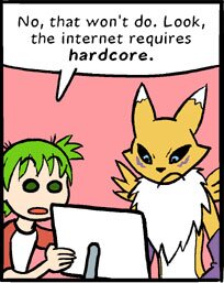 Rating: Safe Score: 0 Tags: ambiguous_gender anthro bandai_namco black_sclera canid canine digimon digimon_(species) duo e621 english_text female frown fur low_res mammal mondegreen public_demand renamon scowl text white_body white_fur yellow_body yellow_fur yotsuba_koiwai yotsubato! User: bunchy7s