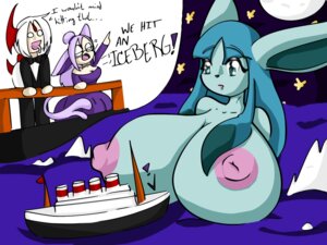 Rating: Questionable Score: 0 Tags: 2009 4:3 absol anthro big_breasts breasts canid carnival_corporation_ltd. cunard_line e621 eeveelution english_text espeon female generation_2_pokemon generation_3_pokemon generation_4_pokemon glaceon group hi_res huge_breasts ice macro male mammal merchant_ship mikomistar nintendo nipples outside passenger_ship pokemon pokemon_(species) pokemorph rms_titanic sea ship tail text titanic trio vehicle water watercraft what User: bunchy7s