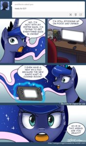 Rating: Safe Score: 0 Tags: ask_blog blue_body blue_fur blue_hair bodily_fluids comic dialogue e621 english_text equid equine female feral friendship_is_magic fur hair hasbro horn john_joseco looking_at_viewer mammal multicolored_hair my_little_pony mythological_creature mythological_equine mythology open_mouth princess_luna_(mlp) solo sweat teal_eyes text tumblr two_tone_hair unicorn url User: bunchy7s Rating: Safe Score: 0 Tags: ask_blog blue_body blue_fur blue_hair bodily_fluids comic dialogue e621 english_text equid equine female feral friendship_is_magic fur hair hasbro horn john_joseco looking_at_viewer mammal multicolored_hair my_little_pony mythological_creature mythological_equine mythology open_mouth princess_luna_(mlp) solo sweat teal_eyes text tumblr two_tone_hair unicorn url User: bunchy7s