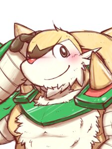 Rating: Safe Score: 0 Tags: 3:4 ambiguous_gender anthro blush brown_eyes chesnaught e621 fluffy fur generation_6_pokemon male mammal nintendo one_eye_closed pokemon pokemon_(species) rasuku@07 red_nose rodent simple_background smile solo tuft white_background User: bunchy7s