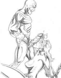 Rating: Explicit Score: 0 Tags: avengers black_widow_(marvel) bondage bullseye_(marvel) chains daredevil_(series) female male marvel marvel_comics natasha_romanoff penis rule34 sheriff_bart straight_hair thunderbolts User: bunchy7s