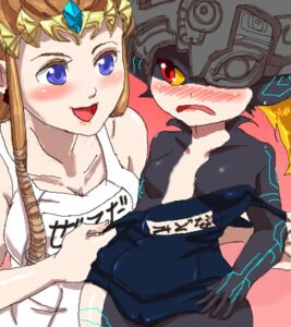 Rating: Questionable Score: 0 Tags: 2girls blue_eyes blush breasts chichi_band female female_only imp imp_midna lowres midna multiple_females multiple_girls nintendo one-piece_swimsuit princess_zelda rule34 school_swimsuit smile straight_hair swimsuit swimsuit_pull the_legend_of_zelda twilight_princess white_school_swimsuit zelda_(twilight_princess) User: bunchy7s