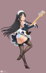Rating: Explicit Score: 0 Tags: alternate_costume apron ass bass_guitar black_hair blue_striped_panties blush breasts cleavage color cum dress enmaided erect_nipples feet female ffyak guitar highres human human_only instrument k-on! legs long_hair looking_back maid mio_akiyama_(k-on!) musical_instrument nipples panties pussy pussy_juice rule34 shimapan silver_eyes solo striped striped_panties tears thighhighs uncensored underwear upskirt User: bunchy7s