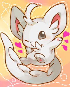 Rating: Safe Score: 0 Tags: 2010 4:5 ambiguous_gender blowing_kiss blush chest_tuft chibi digital_drawing_(artwork) digital_media_(artwork) e621 feral fur generation_5_pokemon glistening glistening_eyes grey_body grey_eyes grey_fur head_tuft heart_symbol minccino nintendo one_eye_closed pawpads paws pink_inner_ear pink_pawpads pokemon pokemon_(species) ro_(numama) semi-anthro shaded simple_background solo tail tuft User: bunchy7s