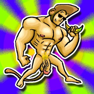 Rating: Explicit Score: 0 Tags: 1:1 2_frame_animation animated animated_gif balls banana cartoon_network e621 epilepsy_warning food fruit genitals half-erect haplorhine humanoid_genitalia humanoid_penis humor johnny_bravo johnny_bravo_(series) low_res male mammal monkey muscular muscular_male nude penis plant primate pun short_playtime solo tail visual_pun what User: bunchy7s