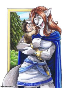 Rating: Safe Score: 0 Tags: anthro canid canine canis cape clothing daww detailed detailed_background duo e621 female good_parenting human janus_(newie) jennifer_l_anderson mammal motherhood neonate one_eye_closed playing roman rome shirt tail text toony topwear traditional_media_(artwork) tug tunic url wink wolf young User: bunchy7s