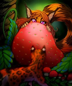 Rating: Safe Score: 0 Tags: anthro duo e621 felid feline female feral food fruit hi_res leopardus maia_(neko-maya) mammal margay neotheta plant strawberry User: bunchy7s