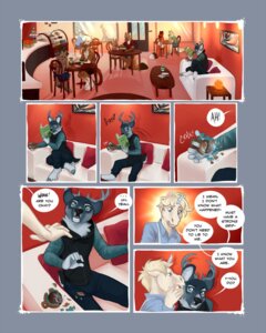 Rating: Safe Score: 0 Tags: 4:5 5_fingers anthro antlers apron avian beak beverage black_nose blonde_hair blue_body blue_eyes blue_fur book cafe ciel_(cinderfrost) cinderfrost clothed clothing coffee comic container cup deer demicoeur detailed_background dialogue digital_media_(artwork) duo e621 english_text equid equine eyebrows fingers fischer_(theredhare) food frost_(cinderfrost) frown fur grey_body grey_fur group gryphon hair hi_res holding_container holding_cup holding_object horn hyena kilo_(kiloechovictor) magic male mammal multicolored_body multicolored_fur multicolored_tail multiple_scenes mythological_avian mythological_creature mythological_equine mythology neonate open_mouth pillow reading shadowsky_(character) smile spotted_hyena tail text topless topless_anthro topless_male two_tone_body two_tone_fur unicorn whispering white_body white_fur white_hair white_tail young young_anthro zuzulf User: bunchy7s