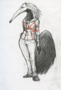 Rating: Safe Score: 0 Tags: anteater anthro biped bottomwear claws clothed clothing denim denim_bottomwear denim_clothing e621 female footwear fully_clothed giant_anteater graphite_(artwork) hoodie jeans long_snout mammal pants pilosan prawst shoes snout solo topwear traditional_media_(artwork) xenarthran User: bunchy7s Rating: Safe Score: 0 Tags: anteater anthro biped bottomwear claws clothed clothing denim denim_bottomwear denim_clothing e621 female footwear fully_clothed giant_anteater graphite_(artwork) hoodie jeans long_snout mammal pants pilosan prawst shoes snout solo topwear traditional_media_(artwork) xenarthran User: bunchy7s