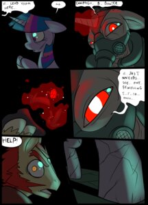 Rating: Safe Score: 0 Tags: age_difference bandage betrayal buckshot_(metal) clothed clothing comic dialogue digital_media_(artwork) duo e621 english_text equid equine eye_patch eyewear female feral friendship_is_magic hair hasbro help_me horn machine magic male mammal mane mask metal_(artist) my_little_pony mythological_creature mythological_equine mythology older_male red_eyes sacrifice scar scared speech_bubble surprised text twilight_sparkle_(mlp) unicorn User: bunchy7s