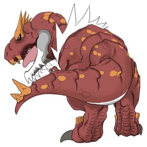 Rating: Safe Score: 0 Tags: 1:1 2013 ambiguous_gender and_stuff claws dinosaur e621 feral fossil_pokemon generation_6_pokemon nintendo open_mouth pokemon pokemon_(species) prehistoric_species reptile roaring saurischian scalie simple_background solo tail teeth theropod toe_claws tyrantrum white_background User: bunchy7s