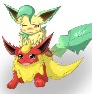 Rating: Explicit Score: 0 Tags: all_fours ambiguous_gender blush bodily_fluids brown_eyes chest_tuft chiral doggystyle drunk duo e621 eeveelution fangs feral feral_on_feral flareon from_behind_position front_view fur generation_1_pokemon generation_4_pokemon green_markings leaf leaf_tail leafeon male markings nintendo one_eye_closed open_mouth orange_eyes pokemon pokemon_(species) red_body red_fur sex substance_intoxication tail tears teeth tuft User: bunchy7s