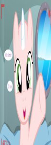 Rating: Safe Score: 0 Tags: absurd_res bald blush comic computer e621 electronics english_text equid equine female friendship_is_magic hasbro hi_res horn jananimations laptop mammal my_little_pony mythological_creature mythological_equine mythology smile sweetie_belle_(mlp) text unicorn User: bunchy7s