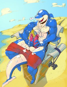 Rating: Explicit Score: 0 Tags: 2010 2_penises anthro aquatic balls barefoot beach biceps big_muscles binoculars biped blue_body blue_skin bodily_fluids bottomwear bottomwear_down chair clothed clothing cloud cum cum_on_face cum_on_hand cum_on_own_face cum_on_own_penis cum_on_penis cum_on_self cum_on_tail cumshot day detailed_background diphallism double_cumshot double_masturbation e621 ejaculation erection feet fish furniture genital_fluids genitals hi_res horizontal_diphallism humanoid_genitalia humanoid_penis jewelry lifeguard lifeguard_tower male masturbation messy multi_cumshot multi_genitalia multi_penis multicolored_body multicolored_skin muscular muscular_anthro muscular_male necklace nude open_mouth orgasm outside partially_clothed paws penile penile_masturbation penis red_cross sand seaside shark shorts shorts_down sitting sky skyscape solo summer tail two-handed_masturbation two_tone_body two_tone_skin water white_balls zillford User: bunchy7s