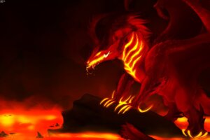 Rating: Safe Score: 0 Tags: 2012 2_horns 3:2 5_fingers 5_toes ambiguous_gender barbel_(anatomy) cave claws curved_horn detailed detailed_background digitigrade dragon e621 empty_eyes fangs feet feral finger_claws fingers fire flesh_whiskers glowing glowing_eyes horn lava long_tail looking_away lowered_head mane markings membrane_(anatomy) membranous_wings mythological_creature mythological_scalie mythology narrowed_eyes nonus open_mouth pointy_ears red_body red_horn red_mane red_scales ridged_horn rock scales scalie shaded sharp_teeth solo striped_markings stripes tail teeth thick_tail three-quarter_view toe_claws toes tusks warm_colors whiskers wings yellow_eyes User: bunchy7s