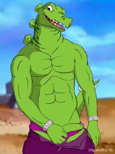 Rating: Explicit Score: 0 Tags: 2006 3:4 abs anthro biceps clothing dinosaur dream_and_nightmare e621 erection extreme_dinosaurs genitals green_body green_skin grin humanoid_genitalia humanoid_penis looking_at_viewer male muscular muscular_anthro muscular_male nude ornithischian pecs penis pose prehistoric_species presenting reptile scales scalie smile solo stegosaurian stegosaurus stegz tail thyreophoran undressing wristband User: bunchy7s