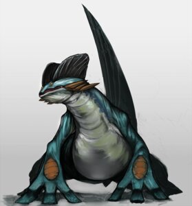 Rating: Safe Score: 0 Tags: 3_fingers ambiguous_gender amphibian arugeri detailed e621 featureless_crotch feral fingers generation_3_pokemon nintendo nude open_mouth pokemon pokemon_(species) quadruped simple_background solo standing swampert tail white_background yellow_eyes User: bunchy7s