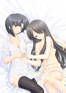 Rating: Explicit Score: 0 Tags: 2girls bed female lingerie multiple_females multiple_girls rule34 thighhighs underwear yuri User: bunchy7s