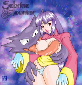 Rating: Explicit Score: 0 Tags: 1girls breasts female haunter human licking licking_breast mindsedge nintendo pokemon pokephilia rule34 sabrina_(pokemon) User: bunchy7s