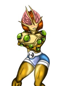 Rating: Questionable Score: 0 Tags: 1girls alien alien_girl alien_humanoid arms_under_breasts ass ben_10 big_ass big_breasts big_butt blush blushing booty_shorts breast_hold breasts brown_hair clenched_teeth denim_shorts drago-flame embarrassed eyeless female female_only genderswap genderswap_(mtf) green_eyes gwen_10 gwen_tennyson hips humanoid large_ass large_breasts large_butt monster monster_girl muscular muscular_female no_eyes no_nipples rule34 rule_63 shorts shy solo solo_female standing straight_hair teeth thick thick_thighs thighs topless voluptuous white_background wide_hips User: bunchy7s