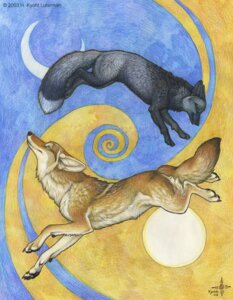 Rating: Safe Score: 0 Tags: 2003 abstract_background ambiguous_gender canid canine canis colored_pencil_(artwork) coyote duo e621 european_mythology feral fox hati_(mythology) hkluterman kyoht_luterman mammal moon mythology norse_mythology quadruped red_fox silver_fox simple_background skoll_(mythology) spiral sun tail traditional_media_(artwork) true_fox yin_yang yin_yang_symbolism User: bunchy7s Rating: Safe Score: 0 Tags: 2003 abstract_background ambiguous_gender canid canine canis colored_pencil_(artwork) coyote duo e621 european_mythology feral fox hati_(mythology) hkluterman kyoht_luterman mammal moon mythology norse_mythology quadruped red_fox silver_fox simple_background skoll_(mythology) spiral sun tail traditional_media_(artwork) true_fox yin_yang yin_yang_symbolism User: bunchy7s