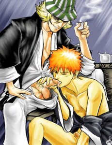 Rating: Explicit Score: 0 Tags: 2boys balls bleach blonde_hair closed_eyes color colored erect_penis erection fellatio functionally_nude_male gay green_hat grin hat holding_penis ichigo_kurosaki kimono kisuke_urahara licking licking_penis licking_precum male male_only massive_destruction muscular open_shirt oral oral_sex orange_hair pants_down penis precum precum_drip precum_string rule34 short_penis small_penis smile spiky_hair spread_legs steam striped_hat tagme tea teapot tongue tongue_out yaoi User: bunchy7s