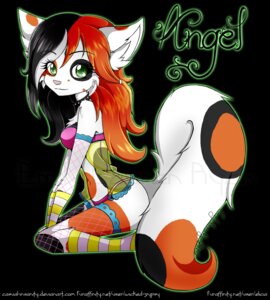 Rating: Safe Score: 0 Tags: 2012 black_background black_hair calico_cat camisole clothed clothing collar domestic_cat e621 elicia felid feline felis female fishnet_clothing frilly frilly_camisole frilly_clothing fur green_eyes hair hi_res legwear lingerie long_hair long_tail looking_at_viewer mammal mottled multicolored_body multicolored_hair navel orange_hair panties pattern_clothing pattern_legwear piebald pink_camisole pink_clothing pink_nose pink_panties pink_underwear simple_background sitting solo spaghetti_strap spots stockings striped_clothing striped_legwear stripes tail text translucent translucent_camisole translucent_clothing translucent_hair underwear underwear_only url watermark wicked-gypsy yellow_camisole User: bunchy7s