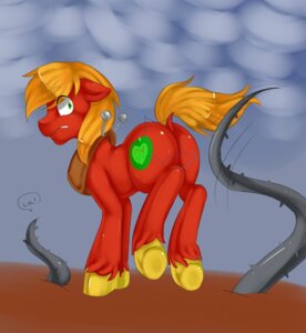 Rating: Safe Score: 0 Tags: 2013 big_macintosh_(mlp) blonde_hair butt cloud cutie_mark e621 earth_pony english_text equid equine exclamation_point feral freckles friendship_is_magic fur green_eyes grey_sky hair hasbro hooves horse male mammal misukitty my_little_pony outside plant pony red_body red_fur sky solo source_request spank_marks surprised text thorn thorns unavailable_at_source vines yellow_hooves User: bunchy7s