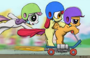 Rating: Safe Score: 0 Tags: 2012 apple_bloom_(mlp) cutie_mark_crusaders_(mlp) e621 earth_pony equid equine feathered_wings feathers female feral friendship_is_magic green_eyes group hair hasbro headgear hi_res horn horse jarwall mammal multicolored_hair my_little_pony mythological_creature mythological_equine mythology orange_body orange_feathers pegasus pony purple_hair scootaloo_(mlp) sweetie_belle_(mlp) tail two_tone_hair unicorn wings young young_feral User: bunchy7s
