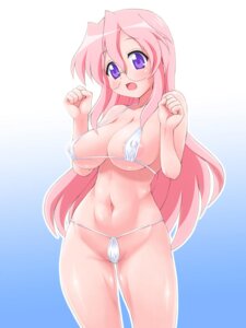 Rating: Explicit Score: 0 Tags: areola_slip areolae bikini blush breasts clenched_hands curvy elf_k embarrassed erect_nipples female female_only fist glasses highres human large_breasts long_hair lucky_star micro_bikini miyuki_takara navel nipples open_mouth pink_hair purple_eyes rule34 solo swimsuit wide_hips User: bunchy7s