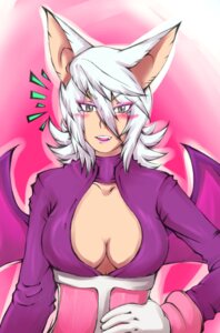 Rating: Questionable Score: 0 Tags: absurd_res animal_humanoid bat bat_humanoid big_ears blush breasts cleavage clothed clothing e621 eye_through_hair female front_view hair hi_res humanoid mammal mammal_humanoid membrane_(anatomy) membranous_wings pink_background restricted_palette rouge_the_bat sega simple_background solo sonic_the_hedgehog_(series) tabletorgy translucent translucent_hair white_hair wings User: bunchy7s