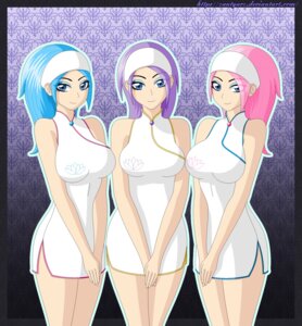 Rating: Safe Score: 0 Tags: aloe_(mlp) alternate_species big_breasts breasts e621 female friendship_is_magic grandfathered_content group hasbro hi_res human human_only humanized looking_at_viewer lotus_(mlp) mammal my_little_pony not_furry smile vera_(mlp) zantyarz User: bunchy7s