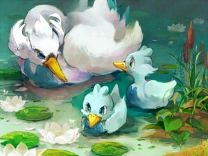Rating: Safe Score: 0 Tags: 4:3 ambiguous_gender avian beak bird blue_eyes cattail_(plant) detailed_background digital_media_(artwork) digital_painting_(artwork) ducklett e621 feathered_wings feathers feral flower generation_5_pokemon group hatihamu lily_pad lotus_(flower) nature nintendo outside painting_(artwork) plant pokemon pokemon_(species) reeds swanna water wings young User: bunchy7s