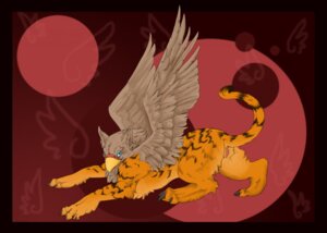 Rating: Explicit Score: 0 Tags: avian beak blue_eyes e621 feathered_wings feathers female feral genitals gryphon looking_at_viewer mythological_avian mythological_creature mythology quicksaberflash solo tail vulva wings User: bunchy7s