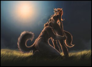 Rating: Explicit Score: 0 Tags: anthro anthro_on_anthro artonis breasts canid canine cunnilingus dramatic_lighting duo e621 female fur genitals hair kneeling licking male male/female mammal nipples nude oral outside sex sky tail tongue tongue_out vaginal vulva User: bunchy7s