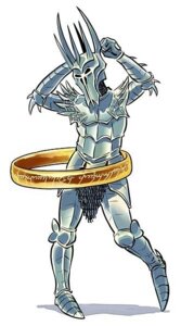 Rating: Safe Score: 0 Tags: ainur armor black_speech_(tolkien) breastplate chainmail clothing dancing e621 gauntlets gloves grandfathered_content greaves handwear headgear helmet humanoid humor j._r._r._tolkien male middle-earth_(tolkien) not_furry pauldron plate_mail ring sauron_(tolkien) simple_background solo spiked_armor spikes tengwar_text text the_lord_of_the_rings the_one_ring translation_request unknown_artist white_background why User: bunchy7s Rating: Safe Score: 0 Tags: ainur armor black_speech_(tolkien) breastplate chainmail clothing dancing e621 gauntlets gloves grandfathered_content greaves handwear headgear helmet humanoid humor j._r._r._tolkien male middle-earth_(tolkien) not_furry pauldron plate_mail ring sauron_(tolkien) simple_background solo spiked_armor spikes tengwar_text text the_lord_of_the_rings the_one_ring translation_request unknown_artist white_background why User: bunchy7s