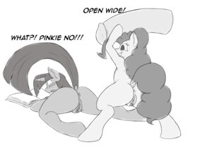 Rating: Explicit Score: 0 Tags: 2014 anthro anus blush book butt conditional_dnp dialogue dildo duo e621 earth_pony english_text equid equine female female/female friendship_is_magic fur genitals greyscale hair hasbro holding_object holding_sex_toy horn horse lying mammal monochrome my_little_pony mythological_creature mythological_equine mythology on_front pinkie_pie_(mlp) pony raised_tail sex_toy smile standing suirano tail text twilight_sparkle_(mlp) unicorn vulva User: bunchy7s