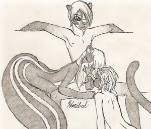 Rating: Explicit Score: 0 Tags: ambiguous_gender anthro anthro_on_anthro badger collaborative collaborative_fellatio collaborative_oral collaborative_sex domestic_cat e621 erection felid feline felis fellatio female fur genitals graphite_(artwork) group group_sex hanibal licking male male/female mammal mephitid mustelid musteline oral penile penis penis_lick sex simple_background skunk spread_legs spreading striped_skunk tail threesome tongue tongue_out traditional_media_(artwork) trio white_background User: bunchy7s