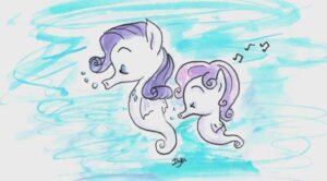 Rating: Safe Score: 0 Tags: aquatic duo e621 equid equine female fish friendship_is_magic hasbro horn iiyahdiscos mammal my_little_pony mythological_creature mythological_equine mythology rarity_(mlp) seahorse sibling_(lore) sister_(lore) sisters_(lore) sweetie_belle_(mlp) syngnathid syngnathiform unicorn User: bunchy7s