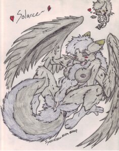 Rating: Explicit Score: 0 Tags: 2009 anthro anus biped blush breasts domestic_cat e621 ear_piercing feathered_wings feathers felid feline felis female genitals lying mammal nipples nude on_back piercing solariceblaze9853 solo spread_legs spreading tail vulva wings User: bunchy7s