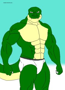 Rating: Safe Score: 0 Tags: 2013 abs anthro athletic biceps biped briefs claws clothed clothing dinosaur e621 fangs green_body green_skin grey_eyes grin hi_res looking_at_viewer male maxime-jeanne muscular muscular_anthro pecs pose prehistoric_species reptile saurischian scales scalie smile solo standing tail teeth theropod thomas_carter topless tyrannosaurid tyrannosauroid tyrannosaurus tyrannosaurus_rex underwear vein white_briefs white_clothing white_underwear yellow_body yellow_skin User: bunchy7s
