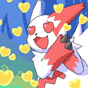 Rating: Safe Score: 0 Tags: 1:1 :3 abstract_background ambiguous_gender clasped_hands e621 fur generation_3_pokemon happy heart_eyes heart_symbol love low_res markings nintendo nisemono open_mouth pink_body pink_fur pokemon pokemon_(species) red_markings simple_background solo white_body white_fur zangoose User: bunchy7s