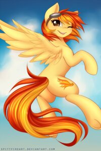 Rating: Safe Score: 0 Tags: 2013 2:3 brown_eyes cloud cutie_mark e621 equid equine eyewear feathered_wings feathers female feral flying friendship_is_magic goggles hair hasbro hi_res looking_at_viewer mammal multicolored_hair my_little_pony mythological_creature mythological_equine mythology night_creep one_eye_closed orange_hair outside pegasus sky skyscape solo spitfire_(mlp) tail text two_tone_hair url wings wink wonderbolts_(mlp) yellow_body yellow_feathers User: bunchy7s Rating: Safe Score: 0 Tags: 2013 2:3 brown_eyes cloud cutie_mark e621 equid equine eyewear feathered_wings feathers female feral flying friendship_is_magic goggles hair hasbro hi_res looking_at_viewer mammal multicolored_hair my_little_pony mythological_creature mythological_equine mythology night_creep one_eye_closed orange_hair outside pegasus sky skyscape solo spitfire_(mlp) tail text two_tone_hair url wings wink wonderbolts_(mlp) yellow_body yellow_feathers User: bunchy7s