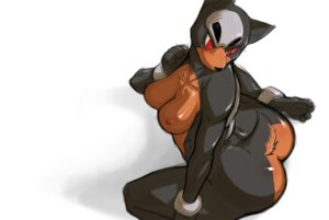 Rating: Questionable Score: 0 Tags: anthro anthrofied biped bird's-eye_view breasts butt canid canine chest_tuft e621 female fur generation_2_pokemon high-angle_view houndour kneeling l1zardman looking_back mammal nintendo nipples nude pokemon pokemon_(species) simple_background solo tuft white_background User: bunchy7s
