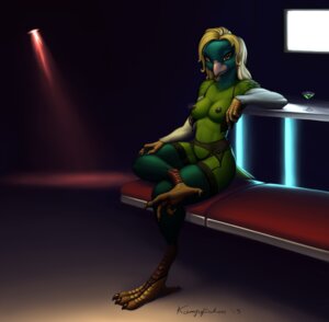 Rating: Questionable Score: 0 Tags: 2013 absurd_res alcohol anthro avian barefoot beak bench beverage black_nipples blonde_hair blue_body blue_feathers bra breasts brown_eyes claws clothing cocktail crossed_legs dance_floor darkness detailed e621 feathers feet female food garter_belt garter_straps glass glowing green_body green_feathers hair hi_res kampfisken leaning legwear lingerie looking_at_viewer nipple_piercing nipples non-mammal_breasts non-mammal_nipples on_bench panties piercing scales sitting smile solo spotlight stockings stripper underwear undressing white_body white_feathers window User: bunchy7s