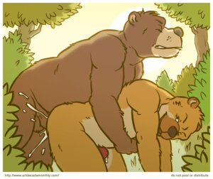 Rating: Explicit Score: 0 Tags: anal anal_penetration anthro anthro_on_anthro artdecade balls bear biceps bodily_fluids brown_bear cum cum_in_ass cum_inside detailed_background do_not_distribute doggystyle duo e621 english_text erection forest from_behind_position fur genital_fluids genitals grizzly_bear humanoid_genitalia humanoid_penis male male/male male_penetrated male_penetrating male_penetrating_male mammal muscular nude outside penetration penis plant precum sex slightly_chubby text tree ursine User: bunchy7s