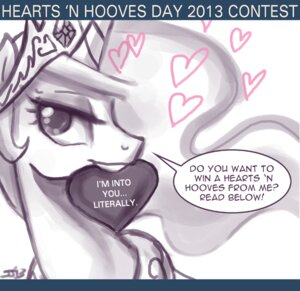 Rating: Questionable Score: 0 Tags: 2013 contest e621 english_text equid equine female feral friendship_is_magic hasbro heart_symbol horse john_joseco looking_at_viewer mammal my_little_pony pony princess princess_celestia_(mlp) royalty solo text User: bunchy7s Rating: Questionable Score: 0 Tags: 2013 contest e621 english_text equid equine female feral friendship_is_magic hasbro heart_symbol horse john_joseco looking_at_viewer mammal my_little_pony pony princess princess_celestia_(mlp) royalty solo text User: bunchy7s