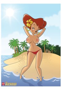Rating: Questionable Score: 0 Tags: anthro areola beach big_breasts border breasts clothed clothing disney e621 ear_piercing erect_nipples female goof_troop hackman23 hi_res looking_at_viewer mammal mature_anthro mature_female nipples peg_pete piercing seaside smile solo topless white_border User: bunchy7s