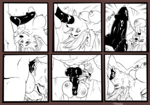 Rating: Explicit Score: 0 Tags: absurd_res anthro areola balls big_breasts blush bodily_fluids breast_play breasts canid canine canis comic cum cum_in_mouth cum_inside cum_on_penis cum_string dawmino deep_throat digital_drawing_(artwork) digital_media_(artwork) duo e621 ear_piercing erection fellatio female female_penetrated forced forced_oral fucked_silly fur genital_fluids genitals hair hi_res irrumatio knot knotting looking_at_genitalia looking_at_penis male male/female male_penetrating male_penetrating_female mammal monochrome neck_bulge nipple_piercing nipples nude open_mouth oral oral_knotting oral_penetration penetration penile penis penis_in_mouth piercing precum reverse_titfuck sex text throat_swabbing throbbing titfuck tongue tongue_out vein veiny_penis wolf User: bunchy7s