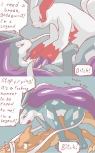 Rating: Explicit Score: 0 Tags: 9_6 aliasing anthro anthro_on_feral bestiality blue_background blue_eyes bodily_fluids charmeleon crying curled_forelegs dialogue digital_media_(artwork) doggystyle duo_focus e621 english_text exclamation_point eyes_closed female feral feral_on_feral forced from_behind_position from_front_position fur generation_1_pokemon generation_2_pokemon generation_3_pokemon group hair half-closed_eyes humor legendary_pokemon looking_pleasured lying male male/male markings missionary_position multicolored_body multicolored_fur narrowed_eyes nintendo nude obscured_penetration on_back onomatopoeia orange_body orange_scales pokemon pokemon_(species) profanity prone_bone_position purple_hair quadruped rape red_body red_eyes red_fur red_markings restraints scales semi-anthro sex simple_background sound_effects speed_bump_position suicune tail tears text two_tone_body two_tone_fur white_body white_fur zangoose User: bunchy7s